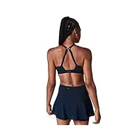 sweaty betty soutien-gorge ultra running sport, bleu marine, 85c femme