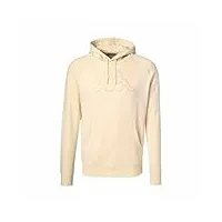 kappa - hoodie zaiver pour homme - beige - taille l
