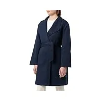 vero moda vmverodonavivian coat ga curve manteau, blazer bleu marine, 46 femme