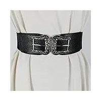 ditudo Élastique corset ceinture vintage ceintures larges for femmes femme big cummerbunds robe manteau ceinture