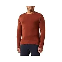 armor lux homme marin goulenez pull-over, col rond, deep paprika, xl eu