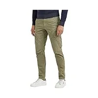 pme legend nordrop pantalon cargo stretch sergé pour homme, vert/kaki, 34w x 34l