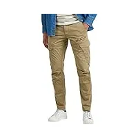 pme legend pantalon cargo nordrop -tapered fit kaki w29-w40 stretch coton pour homme, kaki 8263, 34w x 36l