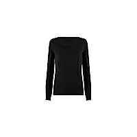 wolford jersey top long sleeves black for women