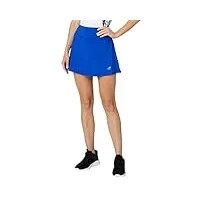 fila jupe-short volants pickleball pour femme, bleu atomique, taille s