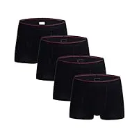 sdfgh 4 pièces/lot sous-vêtements for hommes coton sous-vêtements sexy shorts sous-vêtements doux (color : d, size : xl)