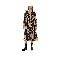 s.oliver sales gmbh & co. kg / s.oliver robe longue blouse pour femme, noir, 38