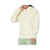 russell athletic sweat à capuche avec logo graphique pour homme, blanc vintage, x-large