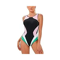 femme maillots une pièce de compétition monokini sexy fille maillot de bain 1 pièce dos nu maillot sports nautiques xl