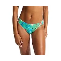 seafolly maillot de bain hipster standard à couverture complète pour femme, jade tropica, 46