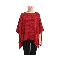 mgwye printemps et été plaid creux tricoté cape aérienne châle grande taille vêtements for femmes en vrac avec une centaine de femmes (color : d, size : regolabile)