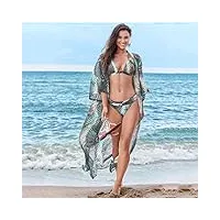 robe de plage long beach cover up femme maillots de bain bikini tunique long pareos robe plage beachwear outfit
