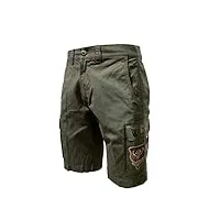 aeronautica militare bermuda be177ct cargo 15° stormo homme shorts, shorts, vert, m