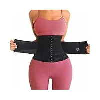 qwzyp taille formateur corset femmes liants shapers ventre enveloppement corps shapewear minceur ceinture ventre plat entraînement post-partum (color : d, size : large)