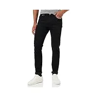 calvin klein jeans slim taper j30j323688 pantalons, denim (denim black), 34w / 32l homme