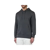 calvin klein jeans institutional hoodie j30j324620 sweat à capuche, gris (dark grey), xl homme
