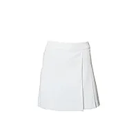 j. lindeberg cataleya jupe de golf plissée pour femme blanc s, blanc, small