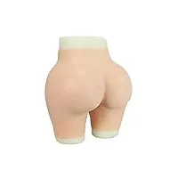 duevel culotte réaliste en silicone sous-vêtements améliorateurs de fesses et de hanches pour transgenre shemale crossdresser taille unique,asian skin,basic