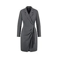 taifun 480411-11351 robe décontractée, gris, 38 femme