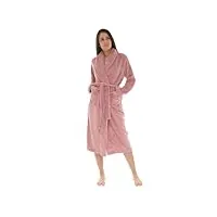 christian cane robe de chambre rose jacinthe