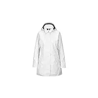 k-way gilet long modèle mathy bonded jersey pour femme, couleur blanche, code k41158w 001, blanc, s