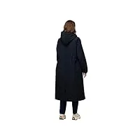 ulla popken light padded coat manteaux, bleu marine, 52-54 femme