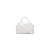 lacoste-women top handle bag-nf4469fo, bright white, taille unique