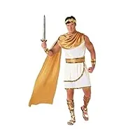 morph gio greco romano gold mens xl deguisement romain homme, déguisement romain homme, costume romain homme, toge romaine homme, deguisement grec homme, costume grec homme