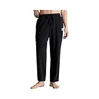 calvin klein homme pantalon de pyjama sleep pant long, noir (black), m