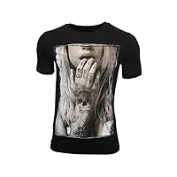 religion clothing tempted t-shirt pour homme, noir de jais xl