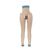 wqczm pantalon en silicone pour le travestissement culotte artificielle pour l'amélioration des fesses sous-vêtements masculins et féminins pantalon de longueur de cheville,color 1,basic