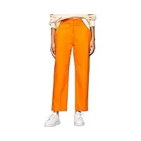 tommy hilfiger pantalon chino femme slim fit, orange (rich ochre), 42