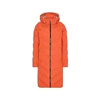 ziener telse manteau d'hiver | chaud, respirant, imperméable, longueur genou, bordeaux, 40 tall femme