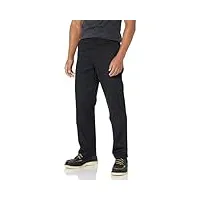 dickies pantalon de travail original 874 pour homme, noir, 34w x 32l