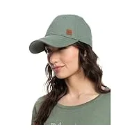 roxy femme extra innings color casquette newsie, agave green, taille unique eu