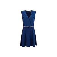 marciano by guess robe courte élégante nautique 3ggk339630z, bleu foncé, 40