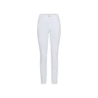 brax style mary s pantalon élégant sportif à cinq poches jeans, blanc, 36w x 34l femme
