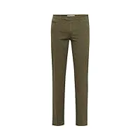 brax everest pantalon chino avec détails de style de qualité mous, olive, 40w x 32l homme