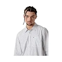 kaporal - chemise blanche homme 100% coton bio - roman - xl - blanc