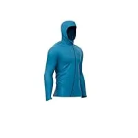 compressport veste imperméable hurricane 10/10, bleu, l mixte
