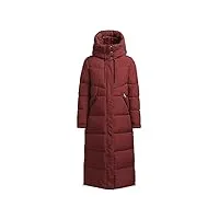 khujo - femme - manteau d'hiver - shimanta 2, rouge fou, m
