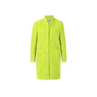 rich & royal manteau en fourrure, vert, 40
