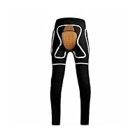 tiyghi pantalon rembourré 3d eva rembourré coupe-vent imperméable équipement de protection for le snowboard et le ski, sous-vêtement de vélo, short (color : th20196-ck, size : m)
