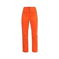 head pantalon de ski pour femme, orange fluo, s/m, orange fluo, s-m