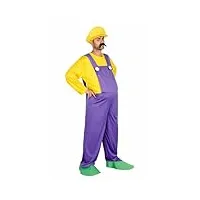 orion costumes men's plus size bad plumber video game movie fancy dress costume