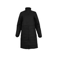 icewear rangá manteau isolé en laine islandaise pour femmes (noir, s)