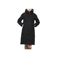 veste d'hiver en coton pour femme - manteau long décontracté pour femme - veste confortable, g901, small