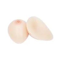 forme des seins en silicone coussinets de soutien-gorge en gel de silicone améliorateur de poitrine coussinets push up pour seins nus convient pour mastectomie bikini (color : white, size : hh)