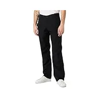 carhartt steel rugged flex relaxed fit ripstop pantalon de travail utilitaire double devant, noir, 32w x 34l homme