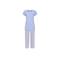 ringella pyjama avec pantalon 7/8, bleu marine, 42
